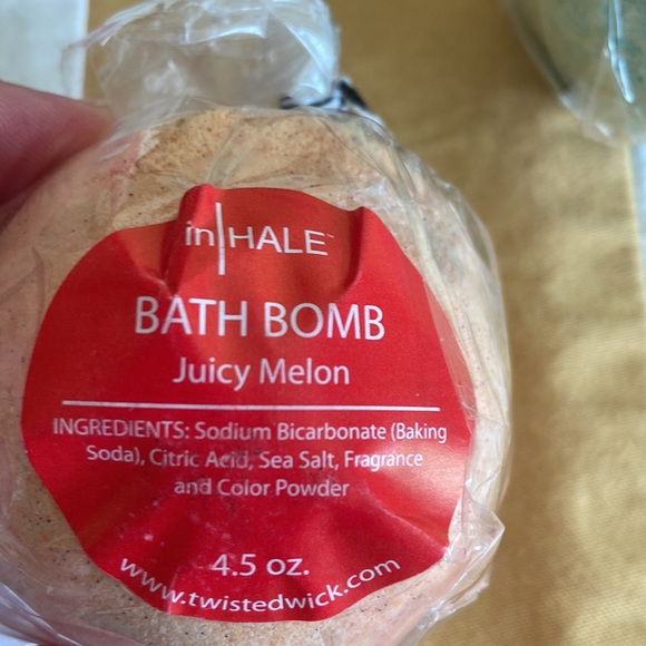 NWT Inhale bath bombs set of 6 - Picture 4 of 8